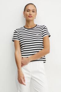 Хлопковая футболка Karl Lagerfeld, черный