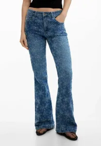 Расклешенные джинсы Desigual, Blue