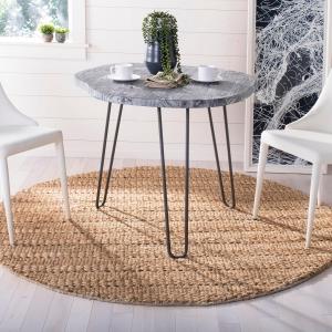 SAFAVIEH, 244 x 244 см, Natural Fiber Collection Natural NF212A ручной работы плетеный джутовый ковер