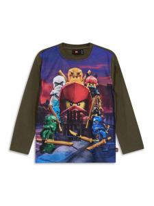 LEGO Футболка с длинными рукавами цвета хаки