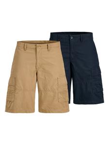 Обычные брюки-карго JACK & JONES JPSTCole Mateo, цвет marine blue/Brown