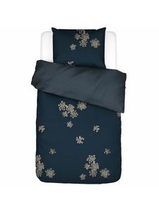 Постельное белье Lauren цвета Indigo Blue Essenza, 135x200 см (80x80 см)