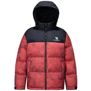 Теплая коллекция флисовых пуховиков унисекс CAMEL, skip and красный