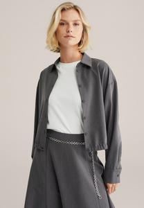 Блуза WE Fashion Button-down blouse, Grey