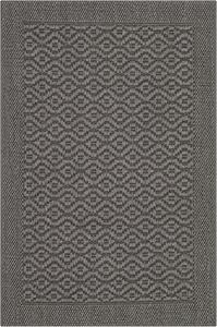 Ковер SAFAVIEH, 61 x 92 см, Palm Beach Collection, Ash, дизайн из сизаля и джута, идеально для помещений с высокой проходимостью: прихожая, гостиная, спальня (PAB355E)