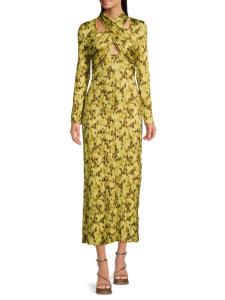 Платье макси с цветочным принтом Вистерия Third Form, цвет Wisteria Multi