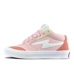 LuzaoT Женские кроссовки Mid Top SUPER DRAG розовые белые