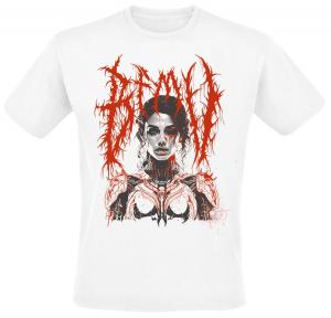 Футболка Bullet For My Valentine Robotic Woman, белый