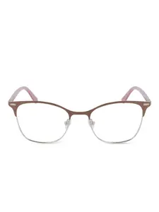 Очки кошачий глаз Calvin Klein, коричневый