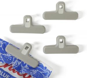 Calphalon Prime 4 шт. полипропиленовые зажимы для пакетов с термопластичной резиной - серо-коричневый