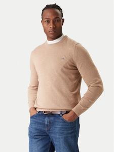 Свитер regular fit 8030561 Gant, бежевый