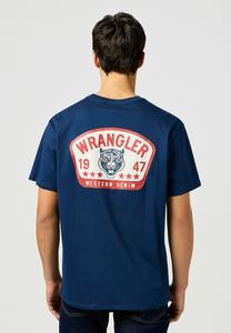 Футболка с принтом GRAPHIC  Wrangler, синий