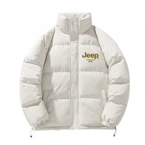 Пуховик Unisex Stand Collar Thickened Jeep, p74jmwm155 айвори белый