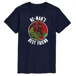 Мужская футболка с принтом He-Man Masters of the Universe Licensed Character, синий