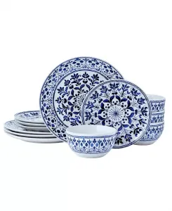 Набор столовых приборов Medallion Radiance из 12 предметов, сервиз на 4 персоны Pfaltzgraff, assorted