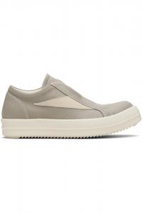 Rick Owens Drkshdw Кроссовки без шнурков Taupe Concordian в винтажном стиле