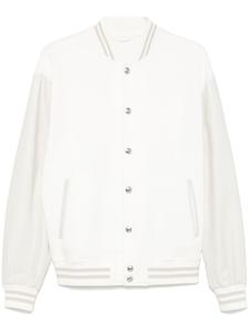 Eleventy бомбер со вставками, белый