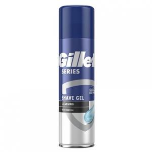 Угольный гель для бритья 200 мл Gillette