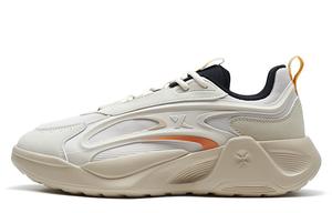 Stardust износостойкие и легкие низкие кеды мужские замша серый глиняный землистый оттенок XTEP, Fragile серый/Clay