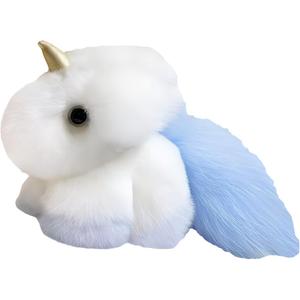 Мягкая и милая подвеска плюшевый единорог высота 12см JINBANG