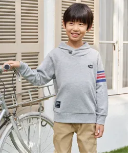 Толстовка с воротником-шалью и пуговицами Concho (120~160 см) Ikka, цвет Moku Gray