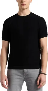 Buffalo David Bitton мужской короткий рукав свитер вязаный повседневный с круглым вырезом