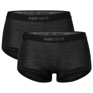 Трусы Super Natural Women's Tundra 175 Hipster 2 Pack, цвет Jet Black/Jet Black