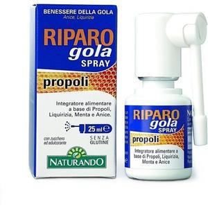 Спрей для здоровья горла 25мл Naturando Srl