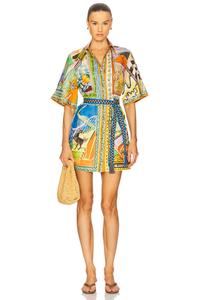 Мини-платье Lucky pace от Alemais, multi