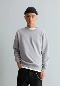 Свитшот с круглым вырезом и принтом, свободного кроя. Marc O'Polo Denim, Fog Grey Melange