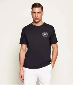 Футболка с графическим изображением regular fit Gant, черный