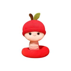 Плюшевая игрушка змея Cartoon Good Luck, высота 18см/25см AZLCL, красный