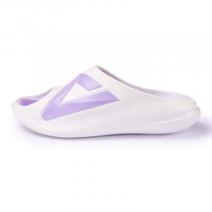 Очень маленькие шлепанцы Fat Drag унисекс ультралегкие белые/фиолетовые Peak