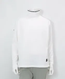 Пуловер с воротником-стойкой на флисовой подкладке Archivio, цвет White(090)