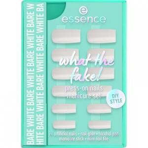 Набор для маникюра What The Fake Press-On Nails Manicure Set No. 04 White Essence