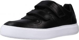 Мужские кроссовки Geox U Deiven черные с ремешком, черный