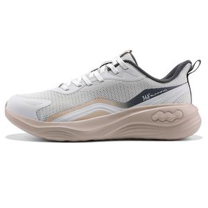 361° Кроссовки для бега с низким верхом, противоскользящие и износостойкие, дышащие, мужские, белые, бежевые