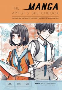 Bexar Manga Artist Sketchbook: Book with Blank Panels and Panel Guides, 80 Pages, Gift for Young Artists and Manga Enthusiasts, White Paper Workbook, Draw your own Manga or Comic Book (Independently published)