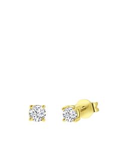 Lucardi Круглые серьги из стерлингового серебра 925 пробы