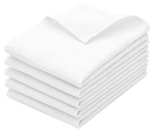 Кухонное полотенце Zollner 00000485 5er-Set, белый - текстиль - 50 x 1 x 70 см