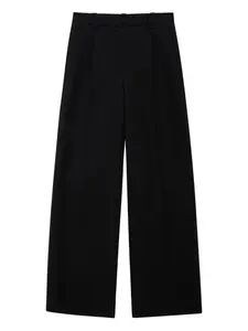 Плиссированные брюки ANINE BING, черный