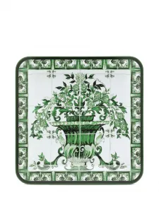 Деревянный поднос среднего размера, 45х45 см, Dolce & Gabbana, белый