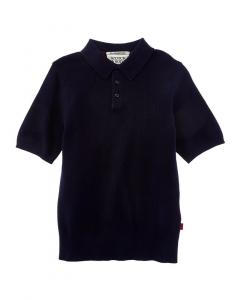 Вязаная рубашка-поло Scotch & Soda, синий