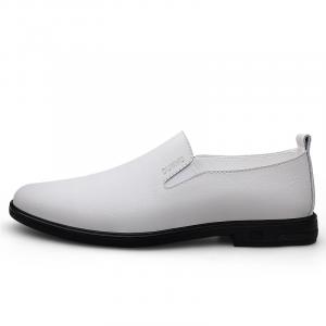 Dunnu Мужские повседневные кроссовки низкие черно-белые, цвет White