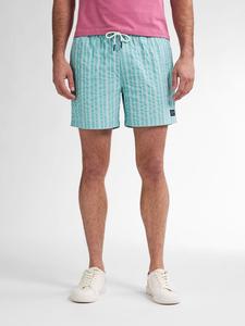 Petrol Industries Полосатые плавки Reefway зеленого цвета