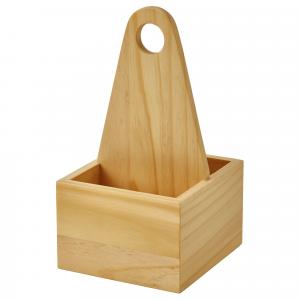 Портативный органайзер CHOKLADHAJ IKEA, 12x11 см, древесина