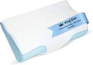 Derila Наволочка Derila с охлаждающим эффектом для подушек из мемори пен White