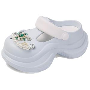 N6N8 Клоги женские синие, цвет Blue