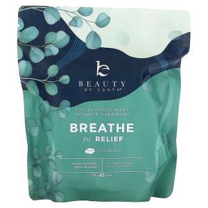 Отпариватели для душа Beauty By Earth Breathe for Relief с эвкалиптом и мятой, 14 таблеток