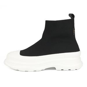 Тайские дышащие увеличивающие рост кеды мужские высокие черные